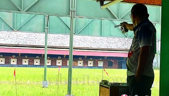 Atlet Menembak Kabupaten Bekasi Sumbang 10 Medali Porprov