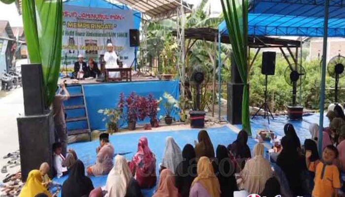 Peringatan Maulid nabi Muhammad Saw dan peresmian masjid Jami Nurul iman