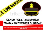 Oknum Polisi tembak warga Hingga Tewas