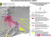 Aktivitas vulkanik Gunungapi Semeru 4 Desember 2022