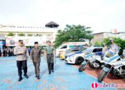 Polres metro Bekasi gelar apel pasukan Operasi lilin  untuk kesiapan jelang Natal dan Tahun Baru
