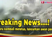 Detik – detik erupsi gunung semeru