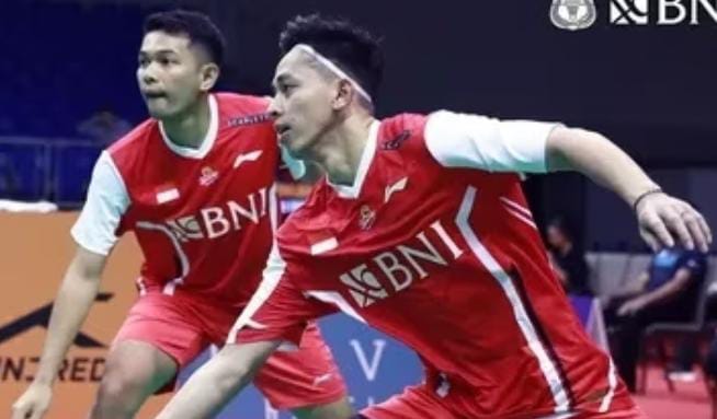 Fajar Alfian/Muh Rian Ardianto gagal melaju ke semifinal di BAMTC 2023. (Foto : internet)