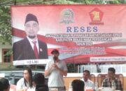 Reses Anggota DPRD Kabupaten Bekasi, Dari Fraksi partai Gerindra, Helmi Mengedepankan Pembangunan SOR