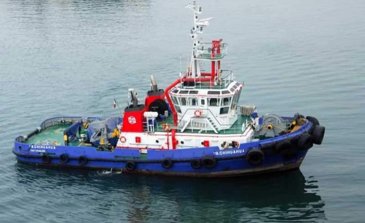 Kapal tunda merupakan jenis kapal khusus yang di gunakan untuk menarik atau mendorong kapal. (Foto : internet)