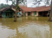 Sungai Kaliulu Cikarang Meluap, 130 Rumah Terendam Banjir
