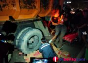 Breaking News! Seorang Pemotor Tewas Terlindas Dump Truk di Jalan Pantura Bekasi