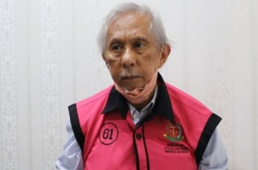 Eks Direktur Utama PT Krakatau Steel (KS) periode 2007-2012 Fazwar Bujang didakwa korupsi senilai Rp 6,9 triliun (Foto: dok. Humas Kejagung)