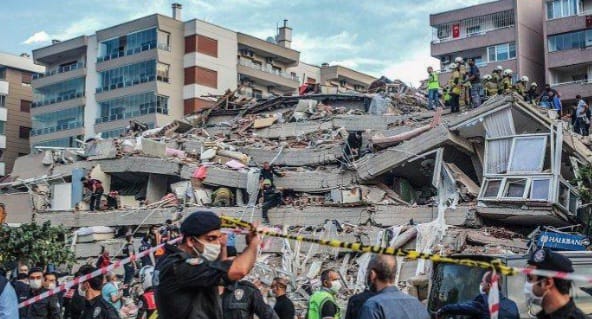 Kondisi Bangunan Usai Diterang Gempa. Foto internet.