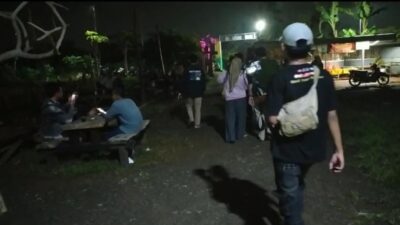 Situasi wisata kebun jagung harapan indah.