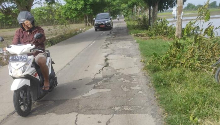 Bobroknya Akses Jalan di Kabupaten Bekasi Dikeluhkan Masyarakat