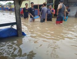 Banjir menerjang sejumlah wilayah di Kabupaten Bekasi