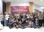 Peringati Hari Pers Nasional 2023, Polres Metro Bekasi Gelar Silahturahmi Bersama Insan Pers