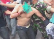 Waspada!! Pasar Walantaka Serang Rawan Jambret, Terduga Pelaku Babak Belur