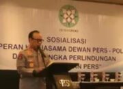 Pada Acara Pembukaan HPN 2023, Mabes Polri dan Dewan Pers Gelar Sosialiasi Perlindungan Kemerdekaan Pers