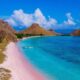 Pesona pantai Pink di Lombok