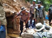 Polda Banten Amankan 6 Orang Penambang Emas Ilegal di TNHHS