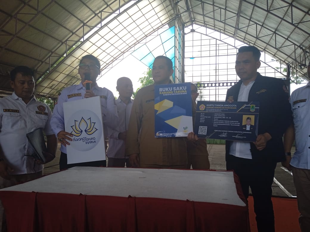 Organisasi kepemudaan Karang Taruna (Karta) Kabupaten Karawang menggelar Rapat Kerja Daerah (Rakerda)