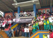 Piala Bupati Bandung Barat Resmi Digelar, Gemuruh Suporter Emak-emak semangati Kesebelasan