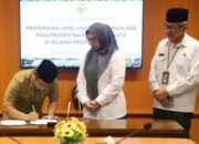 Pemkot Serang Serahkan LKPD Tahun 2022 Kepada BPK Perwakilan Provinsi Banten