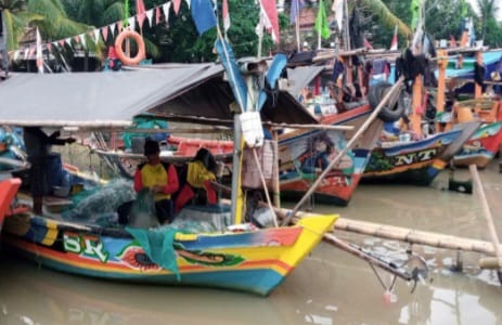 Nelayan di Karangantu, Serang Banten. (Foto: istimewah)