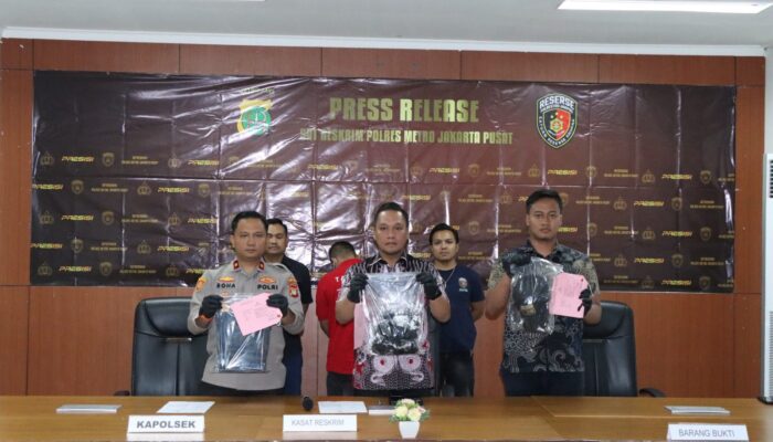 Kurang dari 24 jam, Polres Metro Jakarta Pusat berhasil Meringkus Pelaku Pembunuhan di Tanah Abang