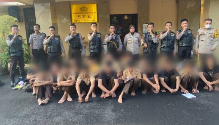 Tim Patroli Perintis Presisi Jakbar Kembali Gagalkan Aksi Tawuran di Kalideres