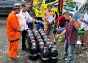 Polda Banten Geruduk Tempat Penimbunan BBM Pertalite