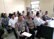 Arahan Kapolres Karawang, Kapolsek Klari Pimpin Apel Zoom Meeting, ini yang Dibahas