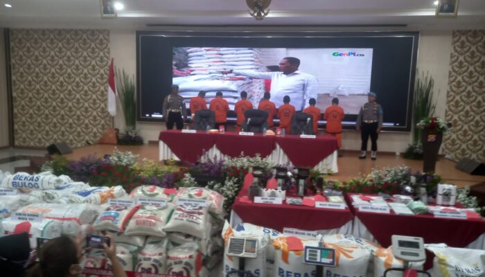 Polda Banten Tetapkan Distributor Utama Beras Bulog sebagai Tersangka