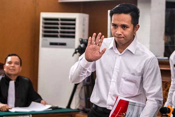 Bharada E Diserahkan LPSK ke Rutan Bareskrim Polri Cabang Salemba (Foto: sumber Mediamagelang.com) )