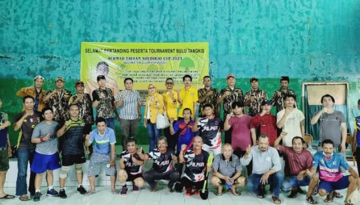 Tahun Politik, ATS Cup 2023 Karawang Jadi Ajang Silaturahmi Tokoh Masyarakat dan Balon Anggota DPR-RI