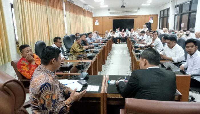 Lantaran Tak Kunjung Diangkat ASN, 693 Tenaga Honorer Kesehatan Ngadu Ke DPRD Karawang