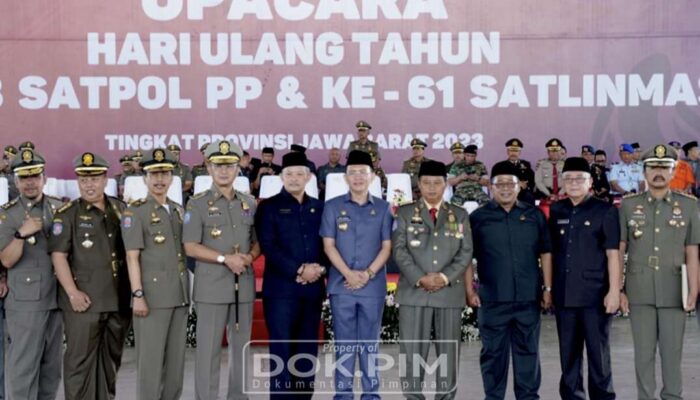 HUT Satpol PP dan Satlinmas, Pj Bupati Bekasi Berikan Pesan Khusus
