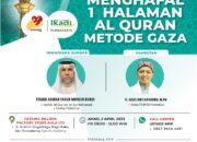 Workshop Menghafal Quran Metode Gaza Akan Diadakan di Purwakarta, Panitia Hadirkan Narsum Ulama Palestina