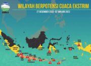 BMKG : Cuaca Selasa 28 Maret 2023, Banten Berpotensi Hujan Deras