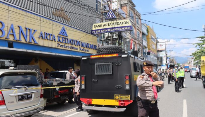 Kronologi Percobaan Perampokan di Bank Arta Lampung, Pelaku Berhasil Ditangkap Polisi