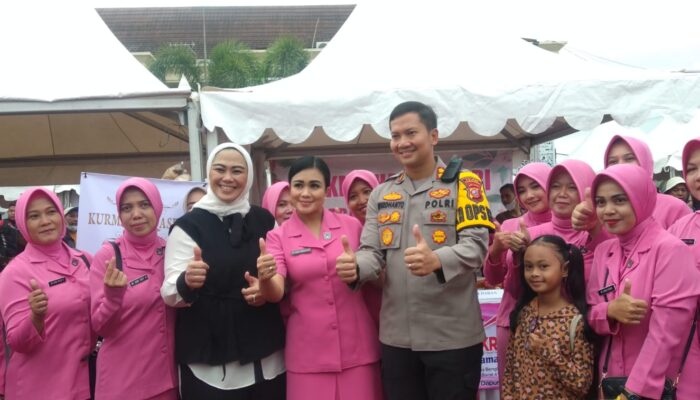 Polres Karawang Gelar Gebyar Pasar Murah Diikuti 40 UMKM, Siapkan 4000 liter Minyak Goreng