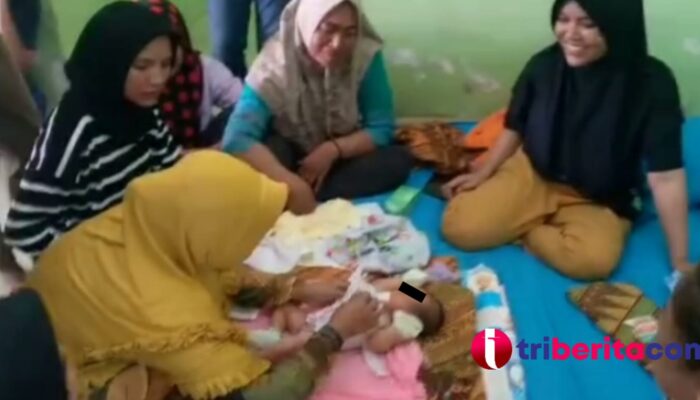 Geger, Hendak Patroli Sahur, Warga Temukan Bayi Tergeletak di Warung Sukamakmur Kabupaten Bekasi