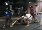 Perang Sarung di Kranji Bekasi Meresahkan Warga, Seorang Pemuda Terkapar Dihujani Batu