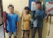 Ada-ada Saja, Diduga Hendak Tawuran, Tiga Remaja Dibawah Umur Dibekuk Polisi di Pandeglang