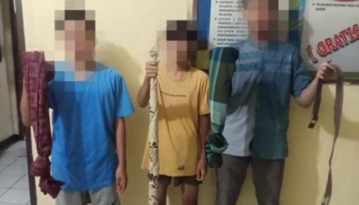 Ada-ada Saja, Diduga Hendak Tawuran, Tiga Remaja Dibawah Umur Dibekuk Polisi di Pandeglang