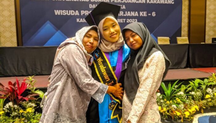 Mahasiswi UBP Karawang Menjadi Salah Satu Wisudawan Program Sarjana Ke-6 Terbaik 2023