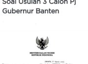 Jabatan Al Muktabar Sebagai Pj Gubernur Banten Berakhir Mei 2023