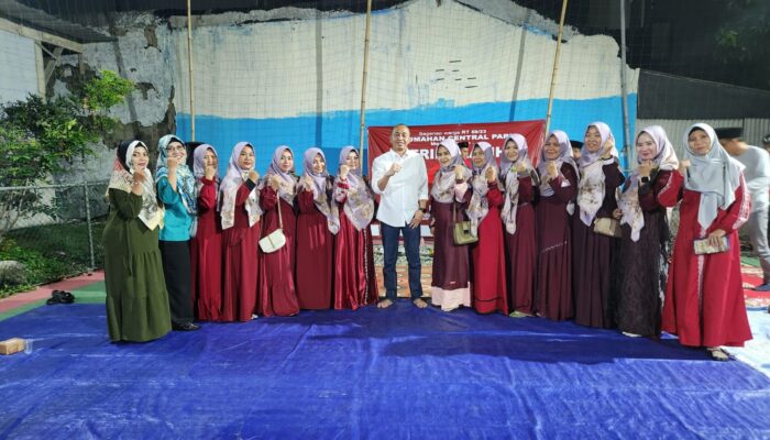 Safari Ramadhan, DPRD Kabupaten Bekasi Resmikan Sapras Olahraga di Perum Central Park