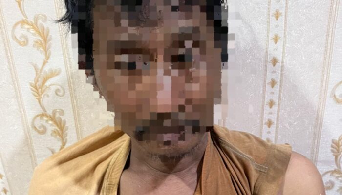 Sadis, Terduga Pelaku Anirat Dibekuk Polres Lampung Utara, Sebuah Kampak Diamankan