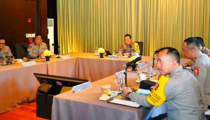 Kapolri Tekankan Jajaran Sosialisasikan Rekayasa Lalin Secara Cepat pada Arus Balik