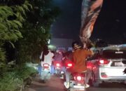 Semrawut, SOTR Kibarkan Bendera di Jalan Sultan Agung Bekasi Berdampak Macet