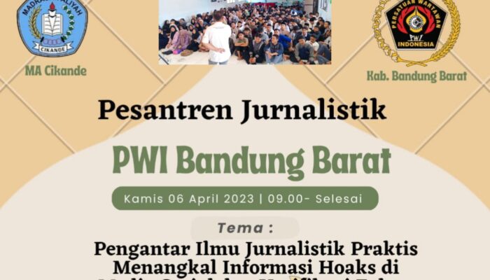 Terobosan Baru di Era Gempuran Medsos, PWI Bandung Barat Gelorakan Pesantren Jurnalistik