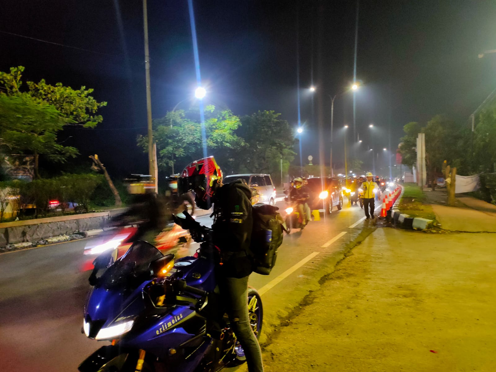 Pantauan arus mudik (Foto sumber tim Triberita)